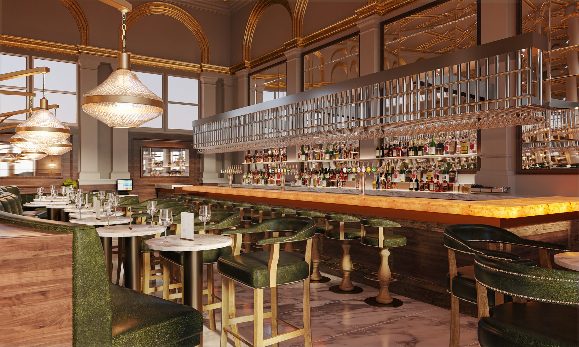 New-bar-area-at-Restaurant-Bar-Grill-scaled