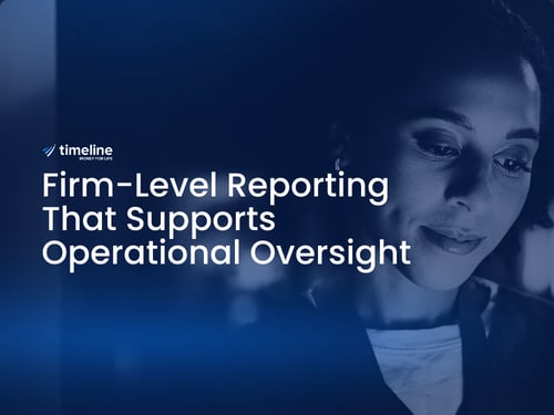 Firm-Level Reporting That Supports Operational Oversight